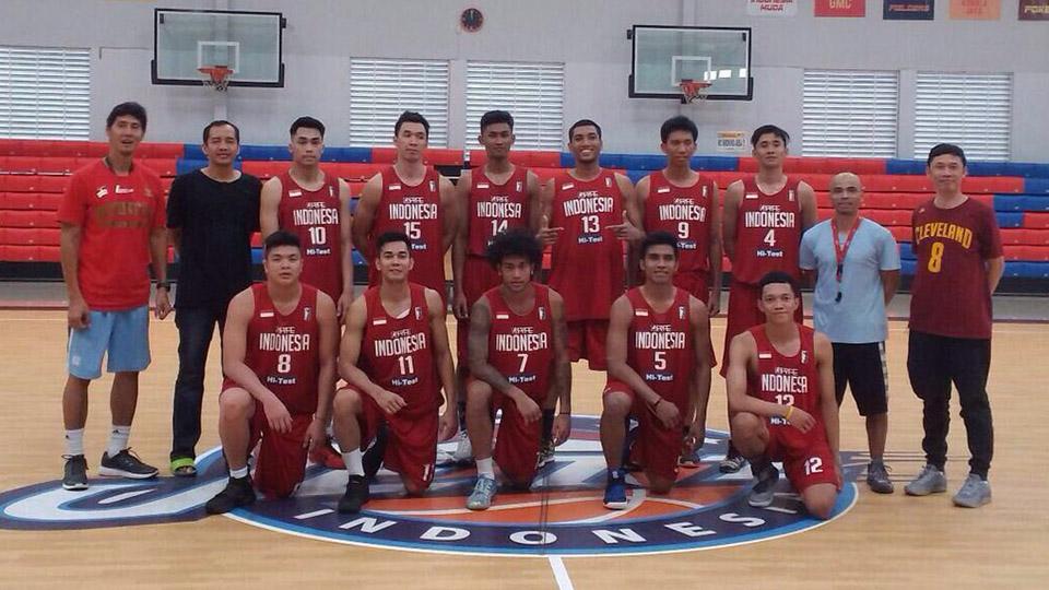 Timnas Basket Indonesia tahun lalu. - INDOSPORT